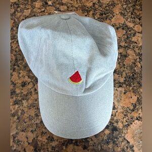 Steve madden denim Watermelon Patch hat